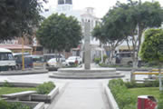 Plaza de Paracas Ica Peru